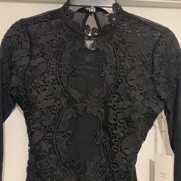 Blashe Embroidered Lace Bodysuit - Picture 5 of 15